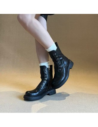 New Classic Mid-Length Double-Breasted Tapered Trench Coat