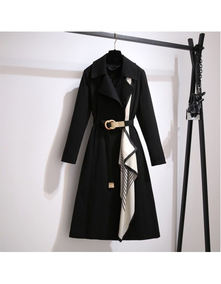 New Relaxed-Fit Women's Trench Coat
