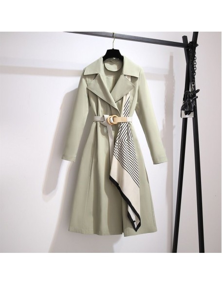 New Relaxed-Fit Women's Trench Coat