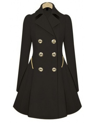 Women's Casual Long Trench Coat