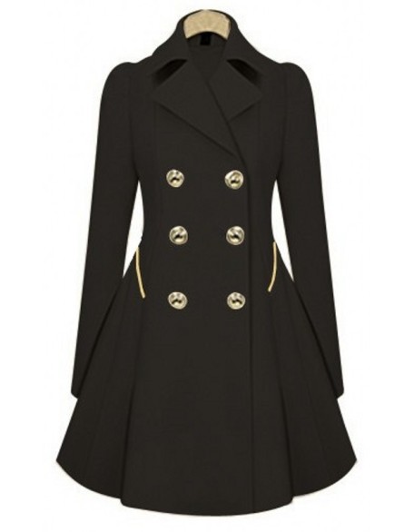 Women's Casual Long Trench Coat
