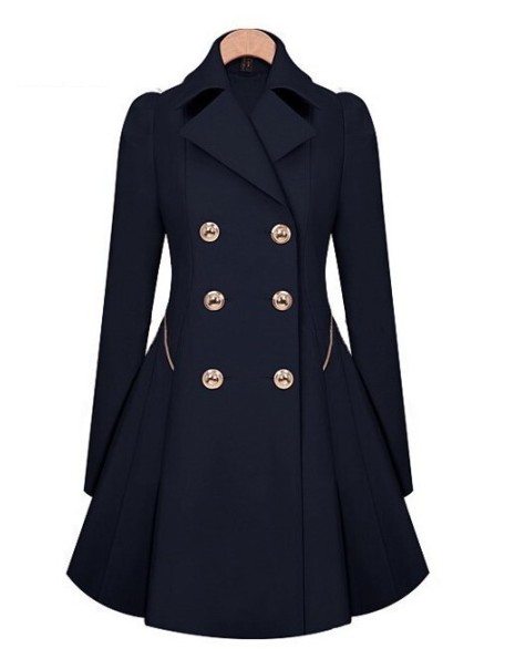Women's Casual Long Trench Coat Women's Casual Long Trench Coat