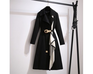 New Relaxed-Fit Women's Trench Coat